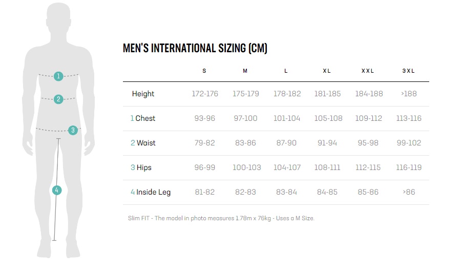 Bianchi 2025 size chart